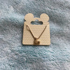 Gold Mickey Mouse Necklace